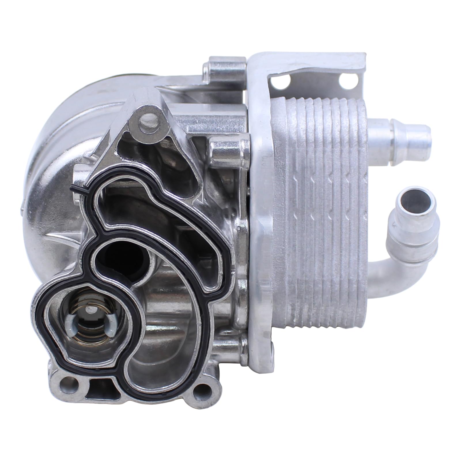 Ölfilter Gehäuse Ölkühler Filtergehäuse mit Dichtung Ölfiltergehäuse Motoröl Filter Motorölkühler für 1er E87 E81 E88 E82 3er E46 E90 E93 E92 E91 5er E60 X1 E84 X3 E83 Z4 E85