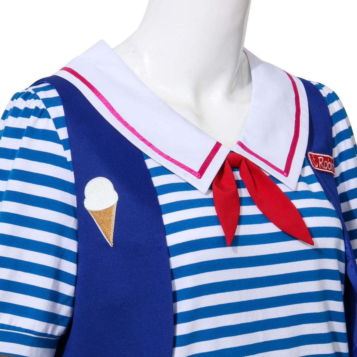 Buy NUWIND Robin Scoops Ahoy Costume Halloween Cosplay Sailor Uniform Full Set Stranger Things