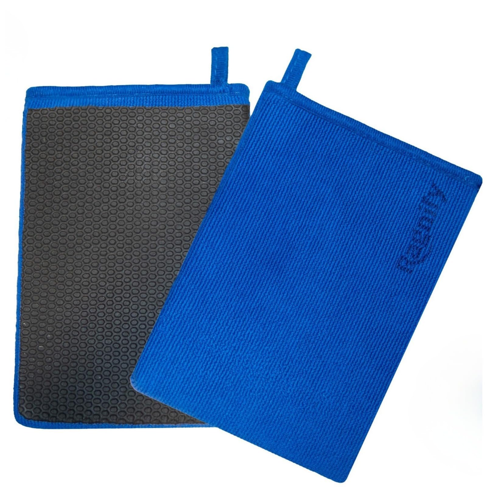 Pack of 2 Clay Mitt Auto Detailing Medium Grade Alternative Mitt for Flawless Removal of Surface Bonded Micro Contaminant (Blue)