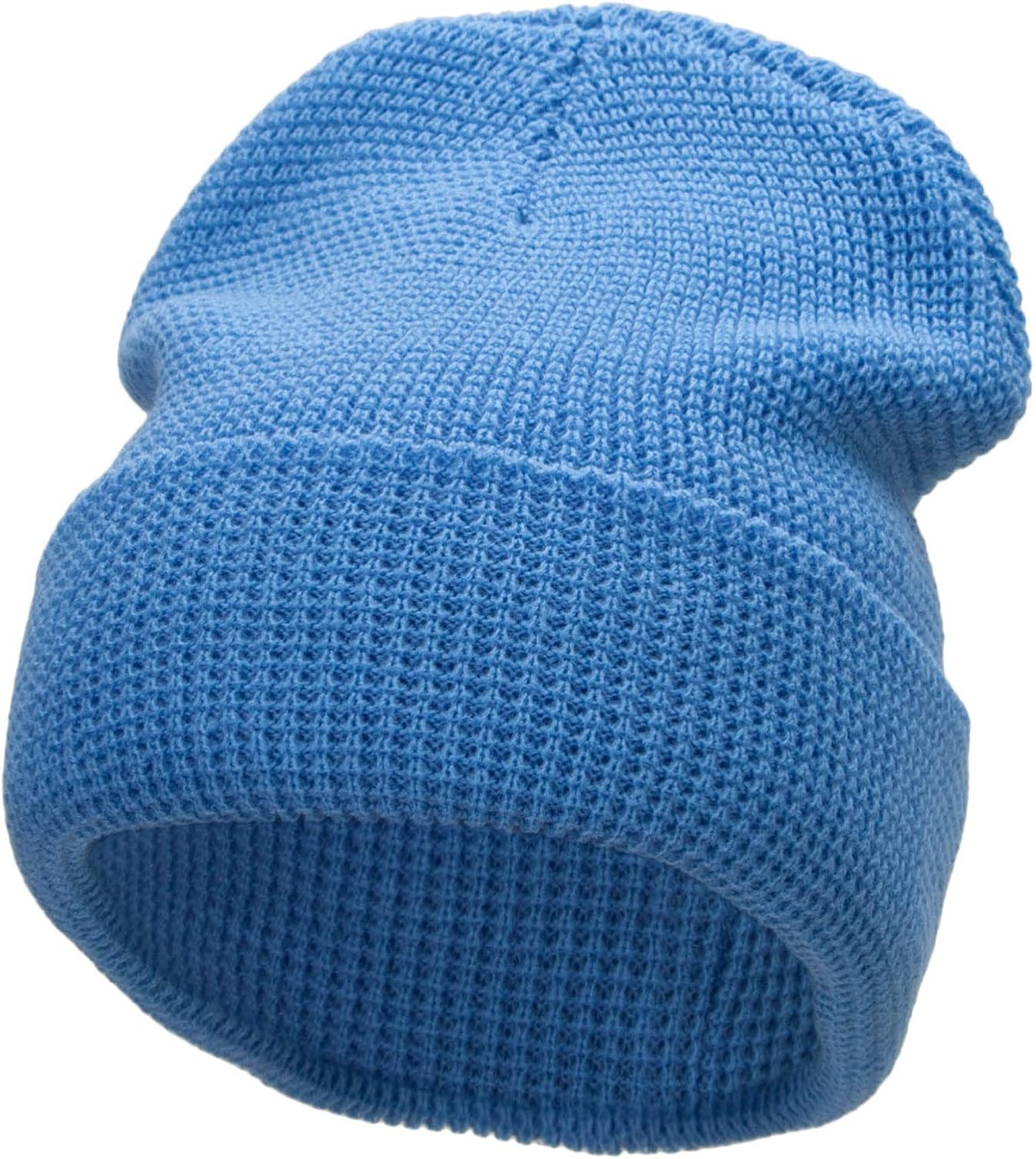 Waffle Knit Cuff Beanie