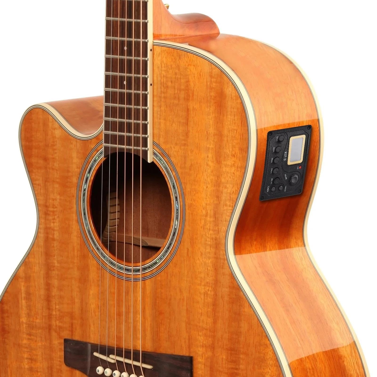 Pickup Per Chitarra Pickup Per Chitarra Acustica Folk Pickup Per Chitarra Classica Equalizzatore Volume/Bassi/Medi/Alti/Pres/MIC.PI Pickup Accordatore/Fase