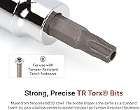 Vista 2 de Tekton - Casquillo Torx de 3/8 Pulgadas y Resistencia a Manipulaciones TR10 SHB17210