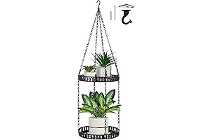 2 Tier Metal Hanging Planter