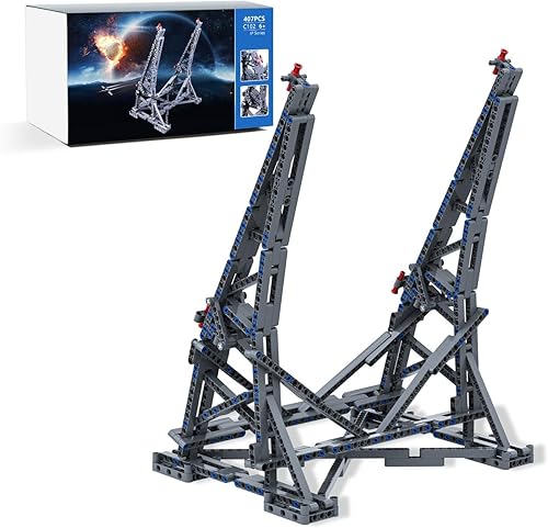 VONADO Millennium Falcon Soporte vertical para Lego 75192 bloques de construcción, kit creativo de ladrillos de construcción MOC para regalos, juego