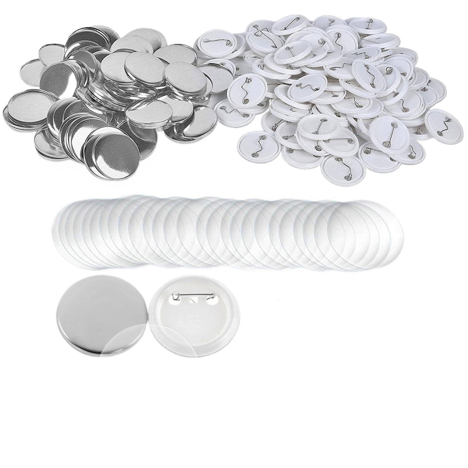 Piezas de insignia en blanco 50-300SET 25-75MM DIY