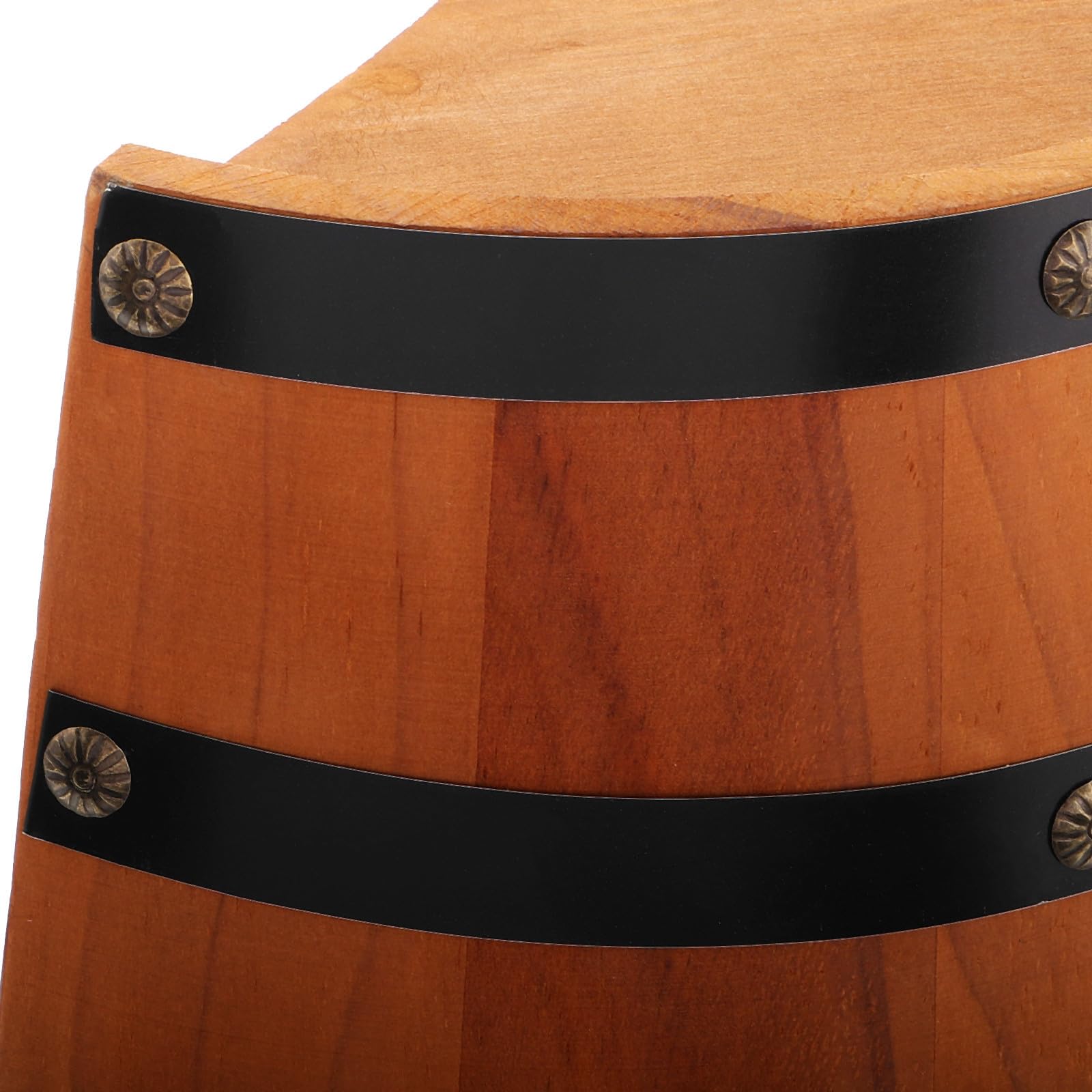Barril de Madera Rústico, Medio Barril para Decoración de Pared