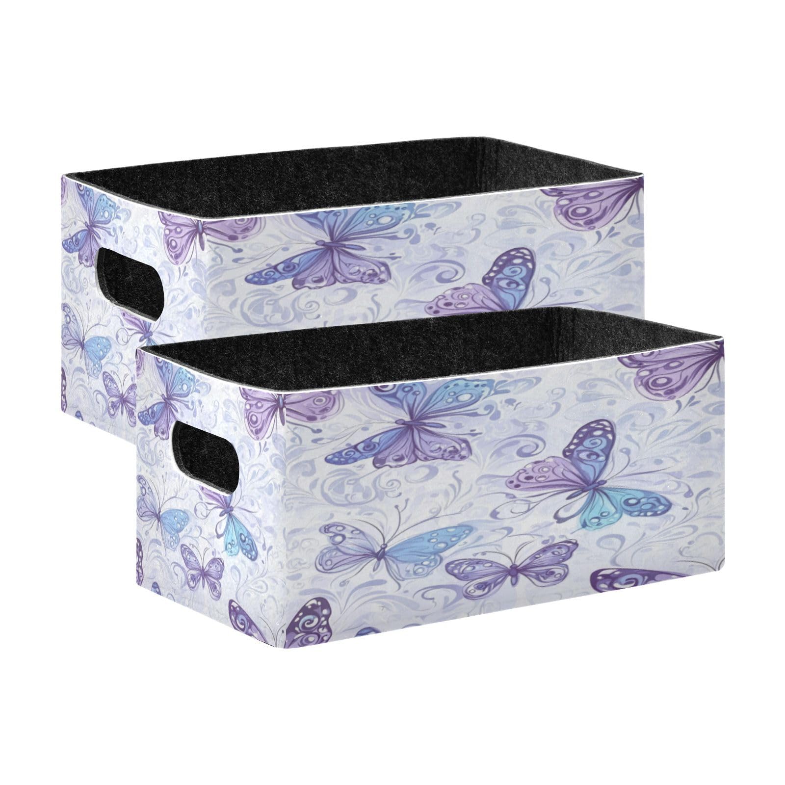 Panier de rangement robuste et pliable pour étagère dressing et placard de chambre