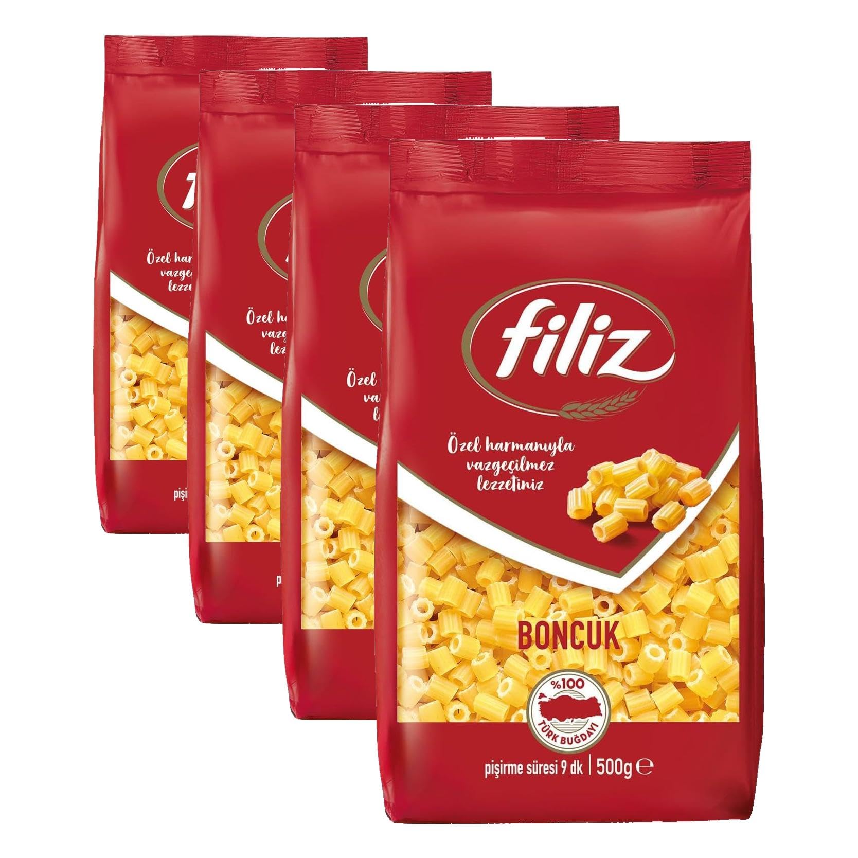 Filiz Boncuk Makarna 500 g. (4 paketi)