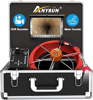 Anysun 7D1-30M-DVR-DC-0823 Inspection Camera with Meter Counter, 30m Cable