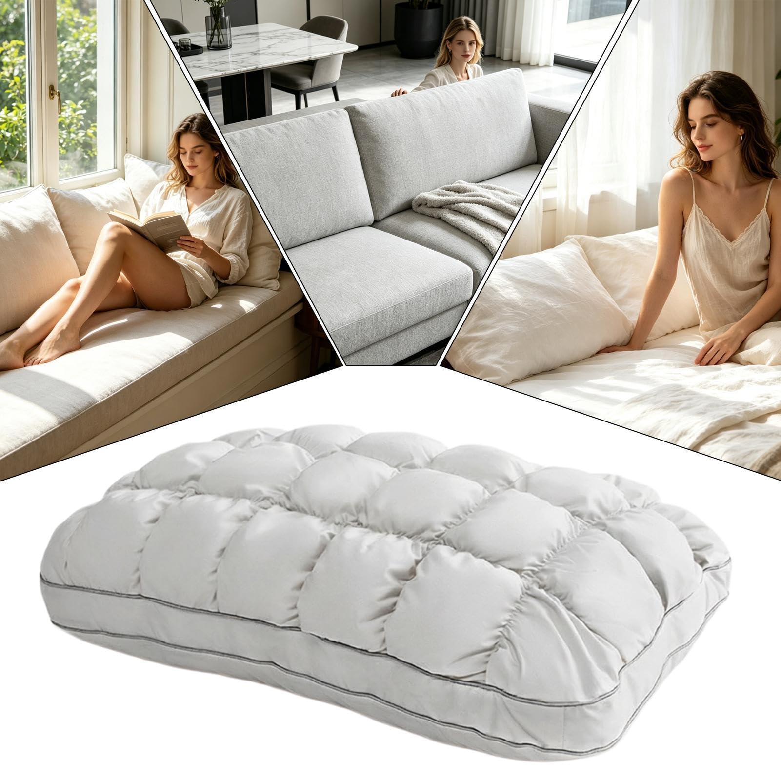Generisch Almohada de refrigeración suave Hombro-Espalda Cuello Cojín de