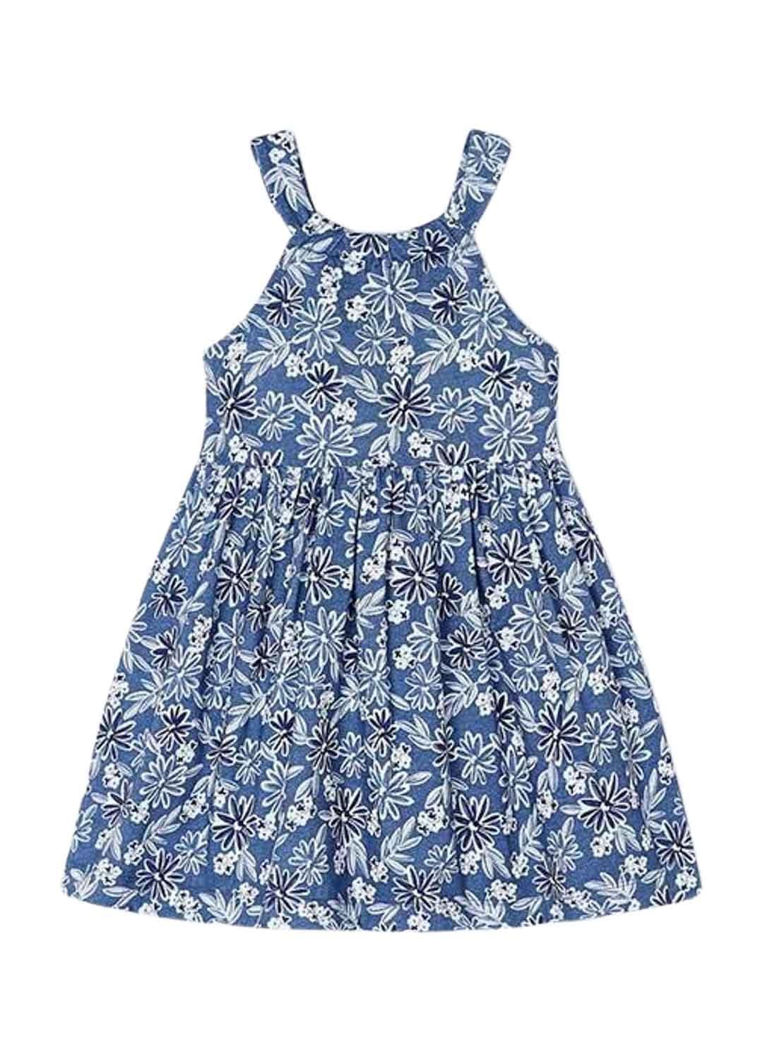 Mayoral Vestido Niña Verano – Estampado- 100% Algodón - Vestido sin Mangas – Ropa de Vestir para Niña - Ropa de Regalo – para niñas de 2 años a 8 años