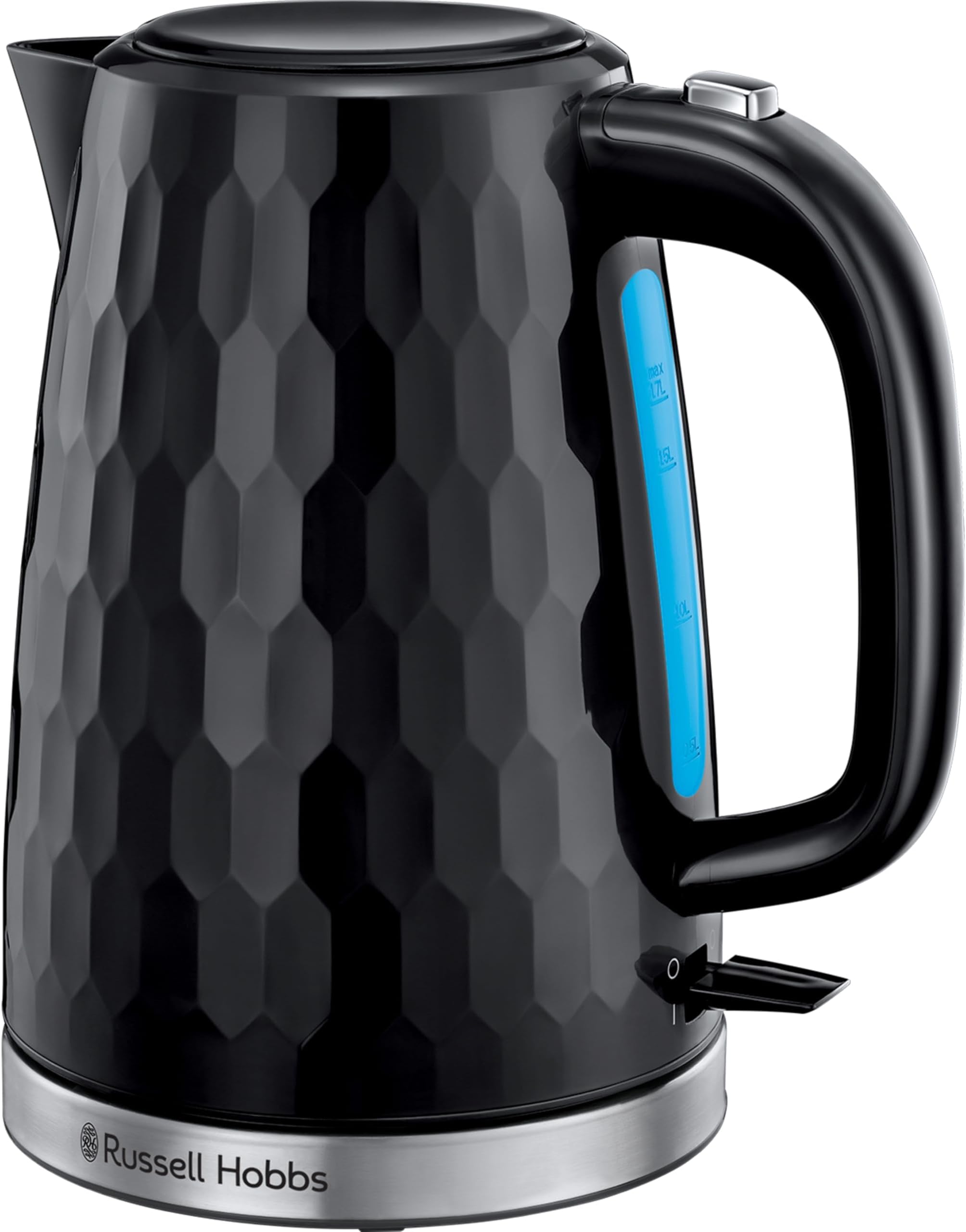Tefal Retra Kettle – Fast Boil 3000W, 1.7L Capacity, Matt Black (Model KI780N40)