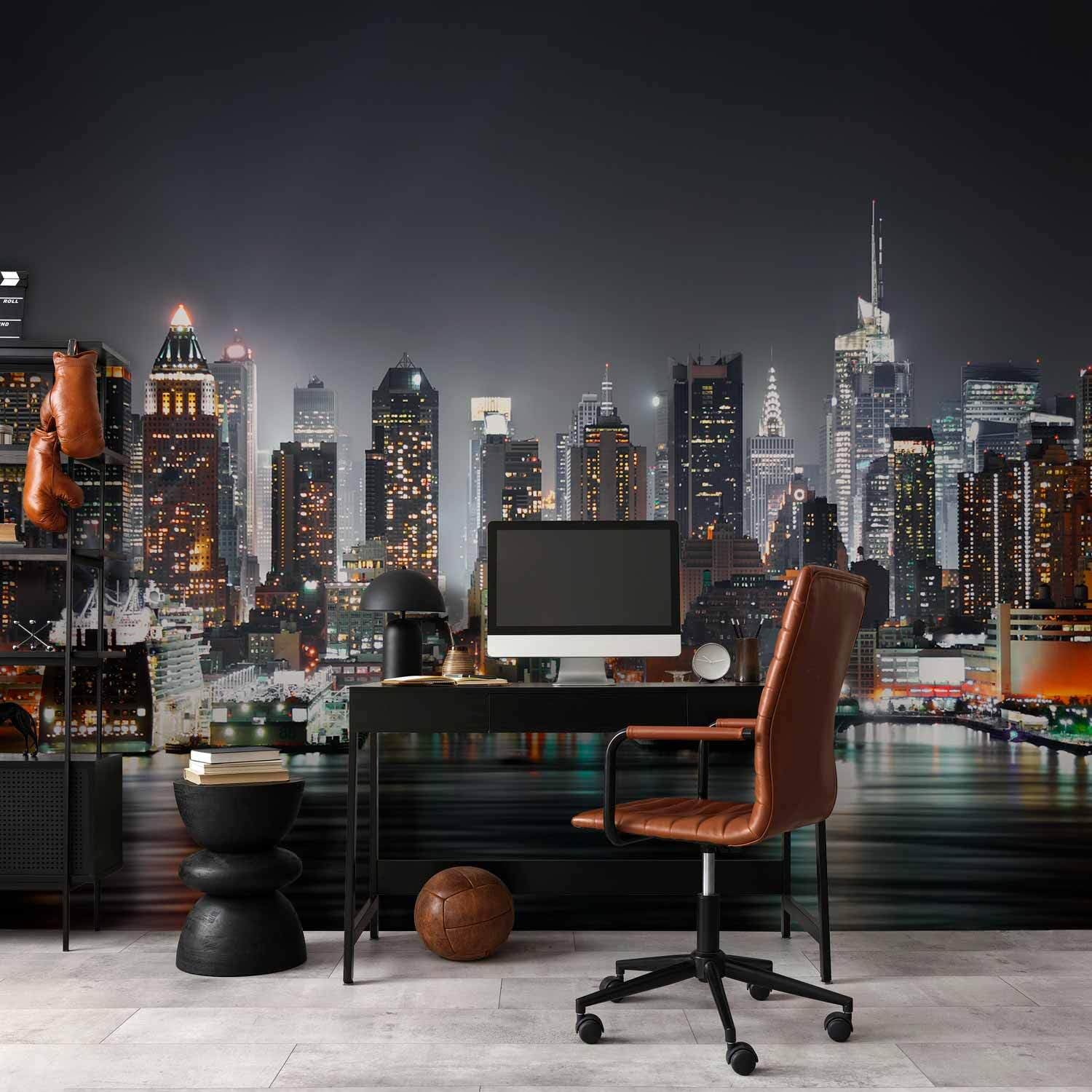 decomonkey Papier Peint Panoramique New York Ville 350x256 cm