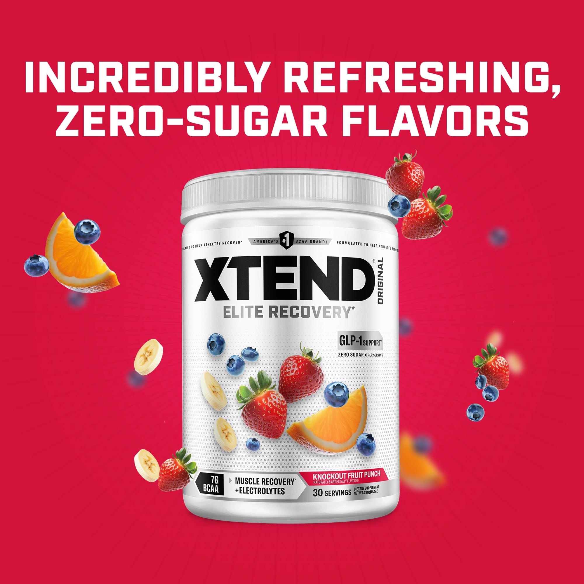 Amazon | 【海外直送品】Scivation Xtend BCAA 30杯分 (フルーツパンチ