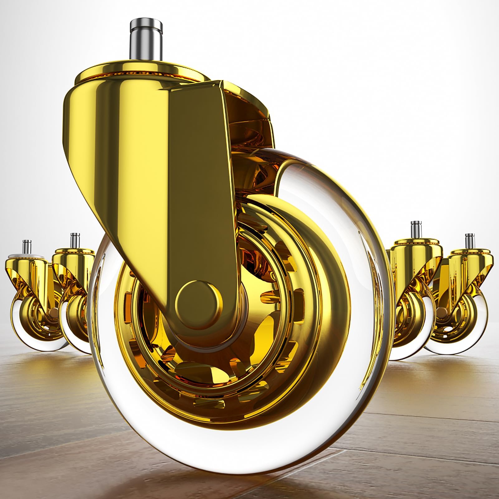Gold Office Chair Wheels