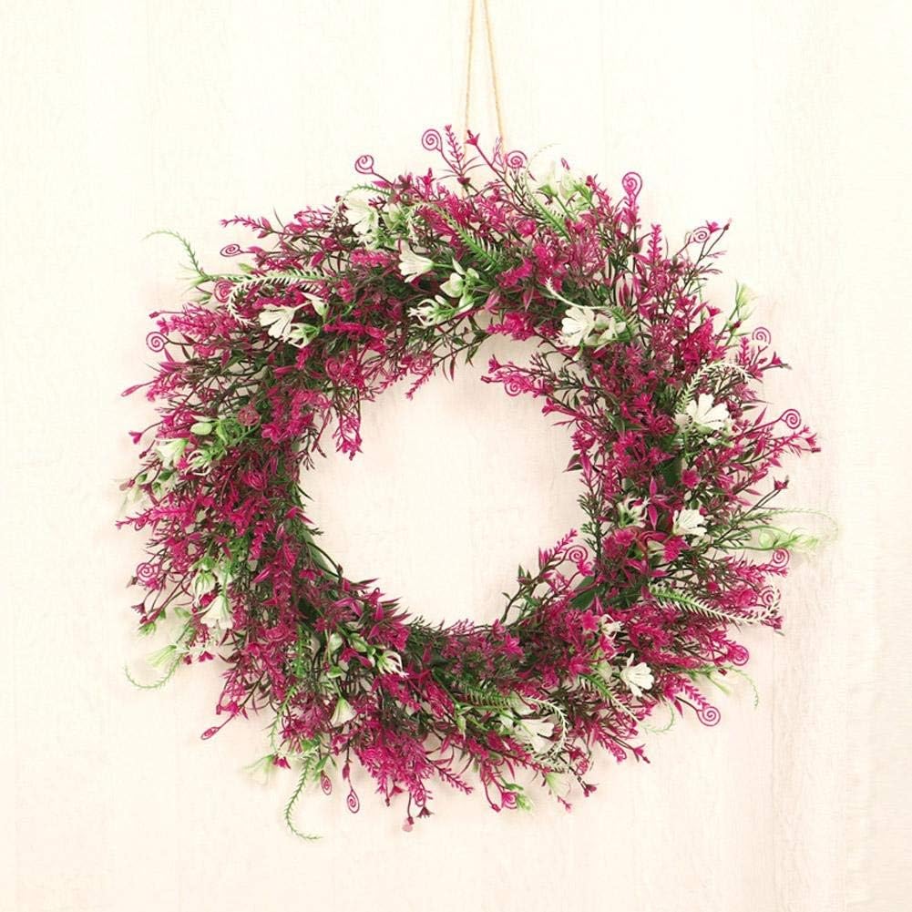 人工フェニックステールリーフリースドアガーランド フロントドア ウェディングパーティー 壁 ホームデコレーション フロー