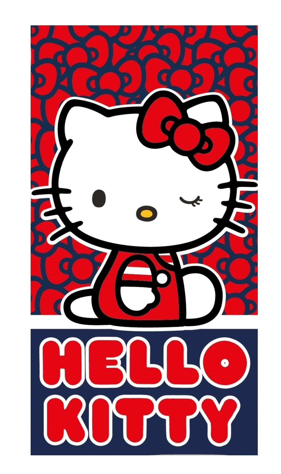 Hello Kitty Bath Beach towel 140 x 70 cm FAST DRY
