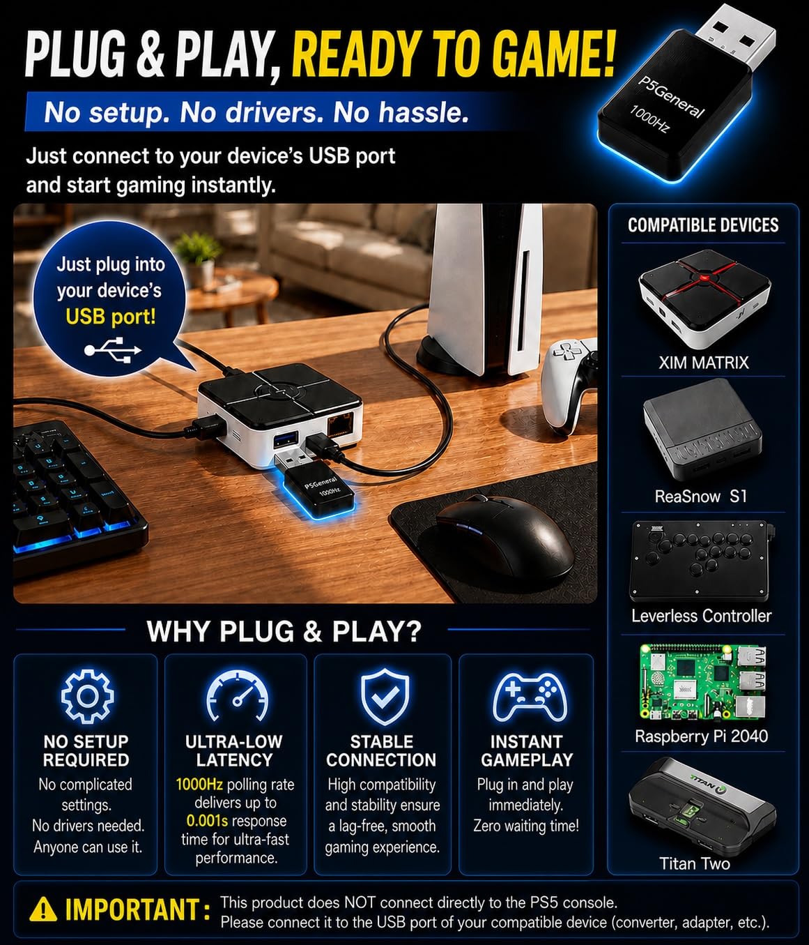 Amazon.com: Besavior Besavior P5General Converter USB