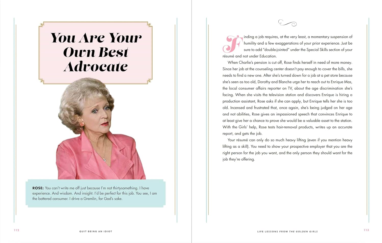 Quit Being an Idiot: Life Lessons from The Golden Girls (The Golden Girls Life) - Image 4