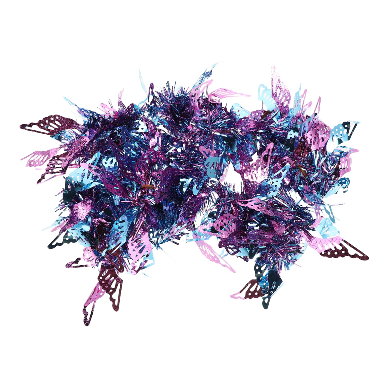 SUPVOX 6Pcs Cheerleading Pom Poms for Metallic Dance Hand Flowers for Cheerleading School Events and Dance Performances