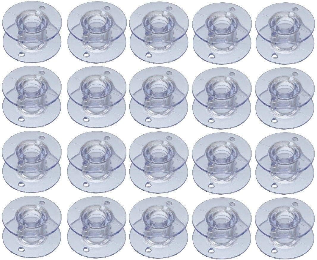 Product image of NGOSEW Plastic Bobbins for Singerr Heavy Duty 44S 4411, 4423, 4452, 5511, 5523, 5532
