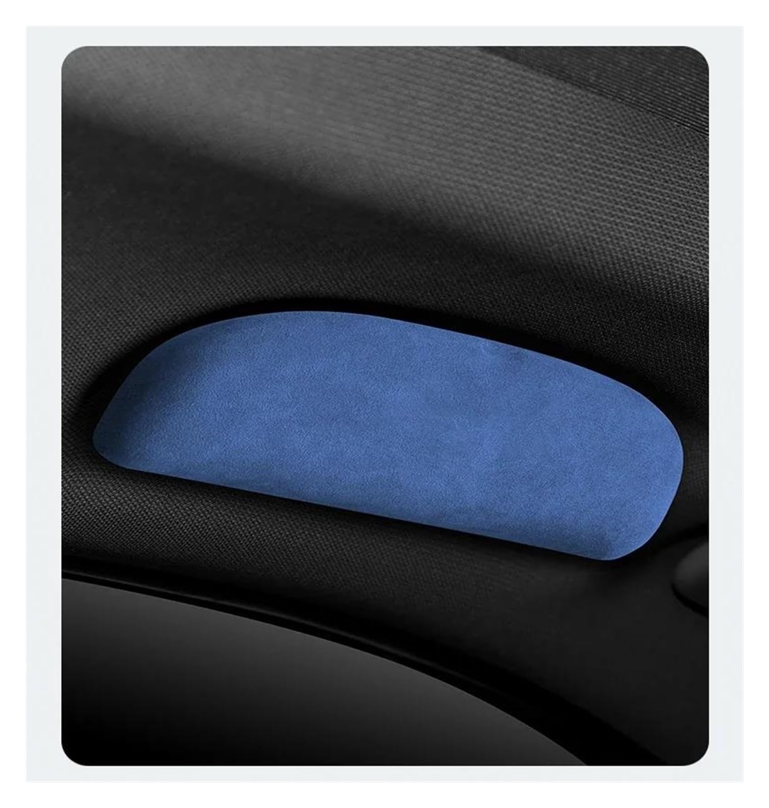 Soporte Gafas Coche Estuche Gafas Coche, Soporte Gafas Sol Accesorios Almacenamiento para Golf 8 para ID3 para ID4 para ID4X para ID6X para ID6 Antirayones Soporte Gafas(Dark Blue)