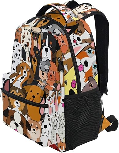 Vista 59 de ALAZA Mochila grande futurista negra geométrica 3D con polígono negro, portátil, iPad, tableta, viaje, mochila escolar con múltiples bolsillos