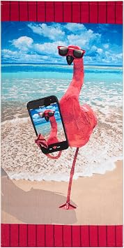 Beach Towel Oversized 28x58 Velour Sand Free Quick Dry Swim Towel Extra Large Light Travel Towel for Adults Beach Accessories Gifts Beach Selfie-Mingo