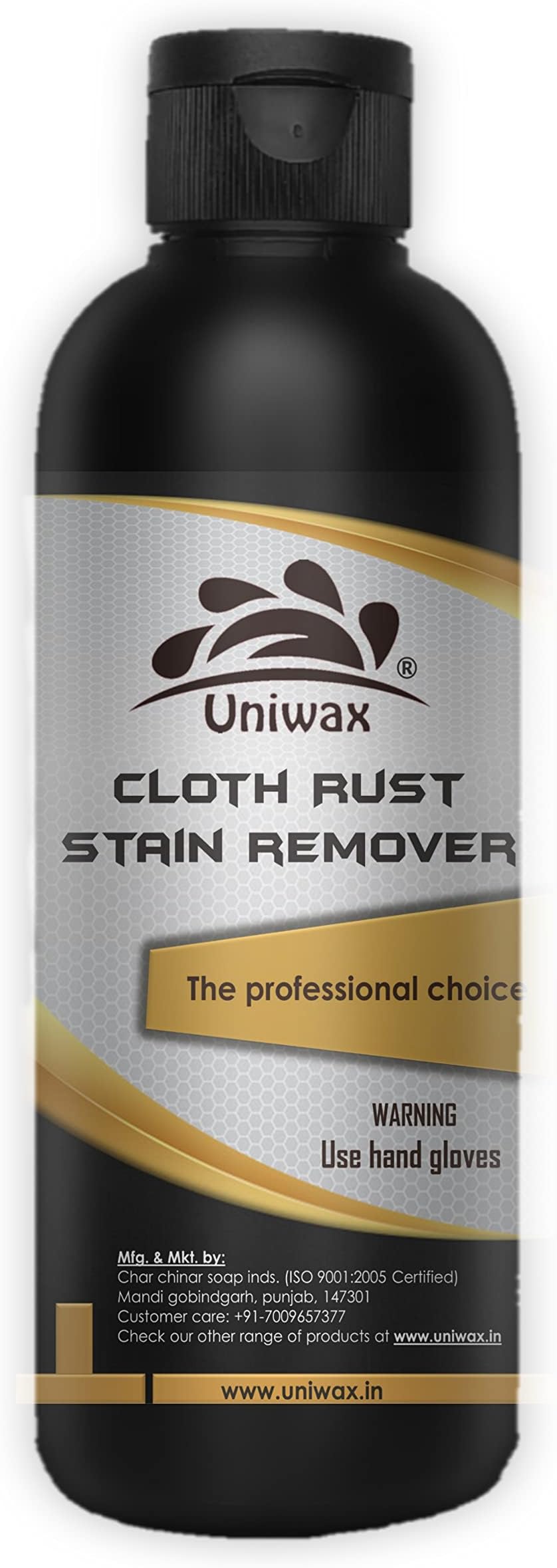 Rust Stain Remover for Clothes and Fabric | Quick Rust Stain Remove | Fabric Rust Stains Remover | Instant and Easy to Use | Kapde Se Jang Ke Daag Nikale 200 ml, Pack of 1
