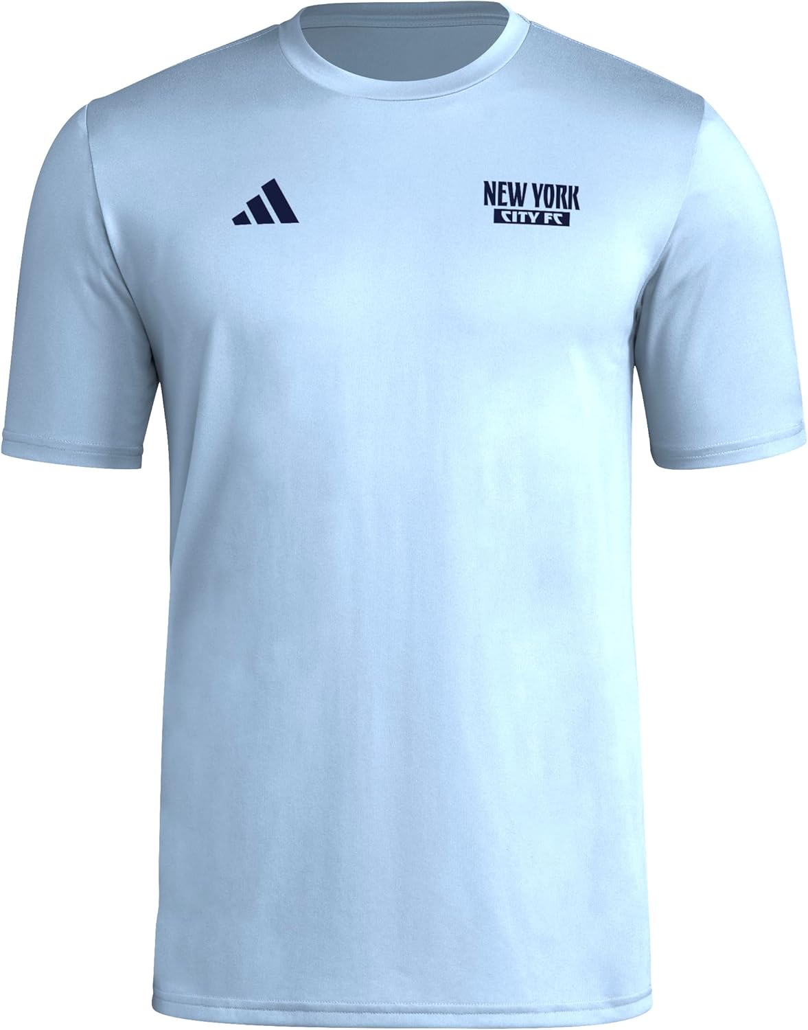 adidas Men's New York City FC Local Warp Pre-Game Short Sleeve T-Shirt