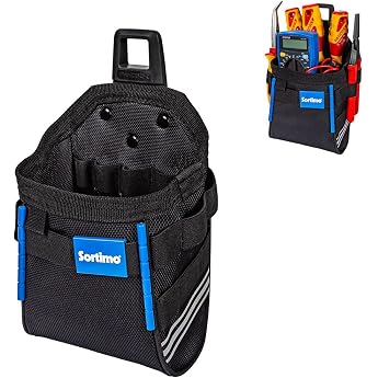 Sortimo ProClick Tool Bag M 14 - Compact Tool Bag with 13 Loops & Open Compartment - Robust Polyester - Compatible with ProClick Holder Tool Belt & Vehicle Equipment