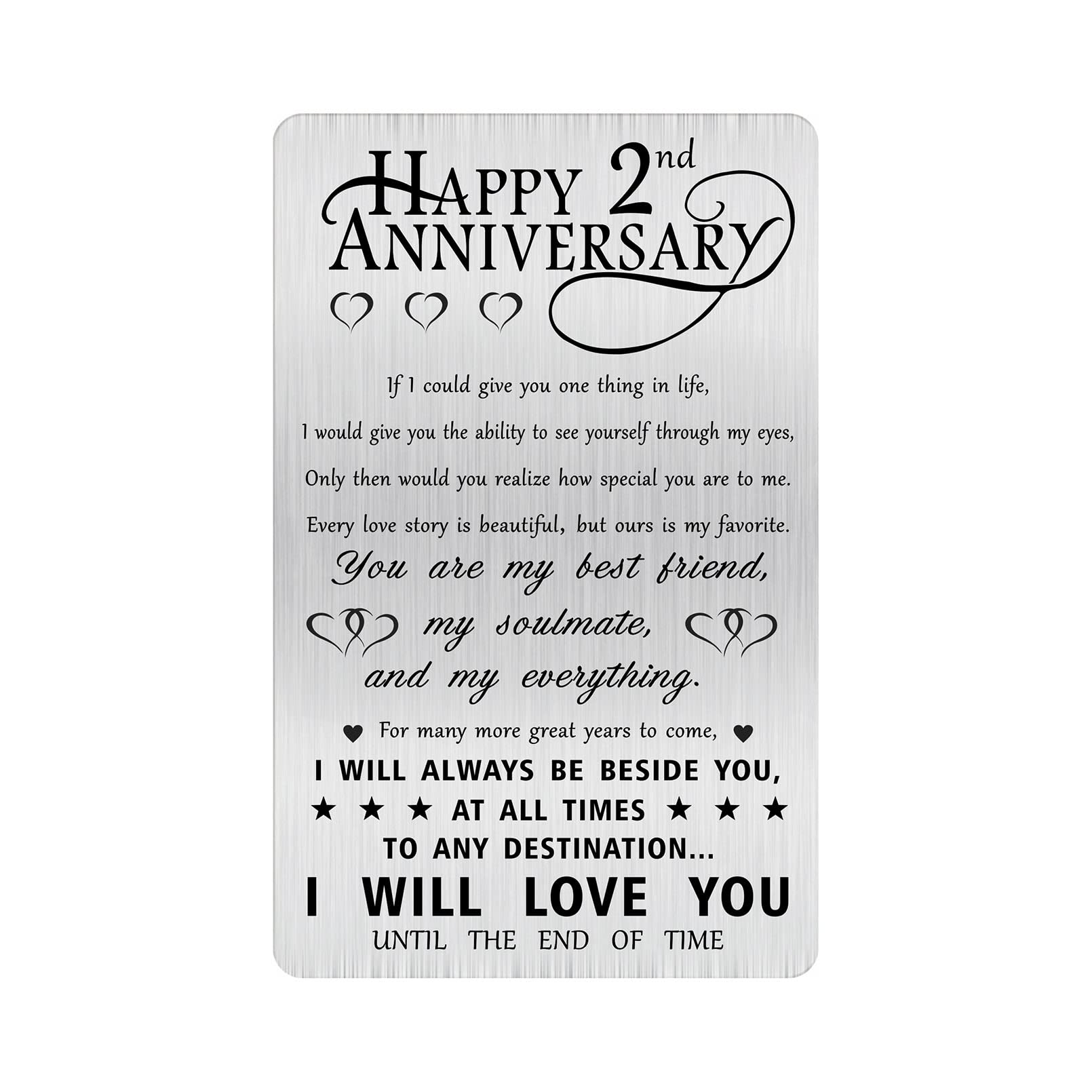 Alotozo Year Yr Anniversary Personalized Gifts For Him Husband
