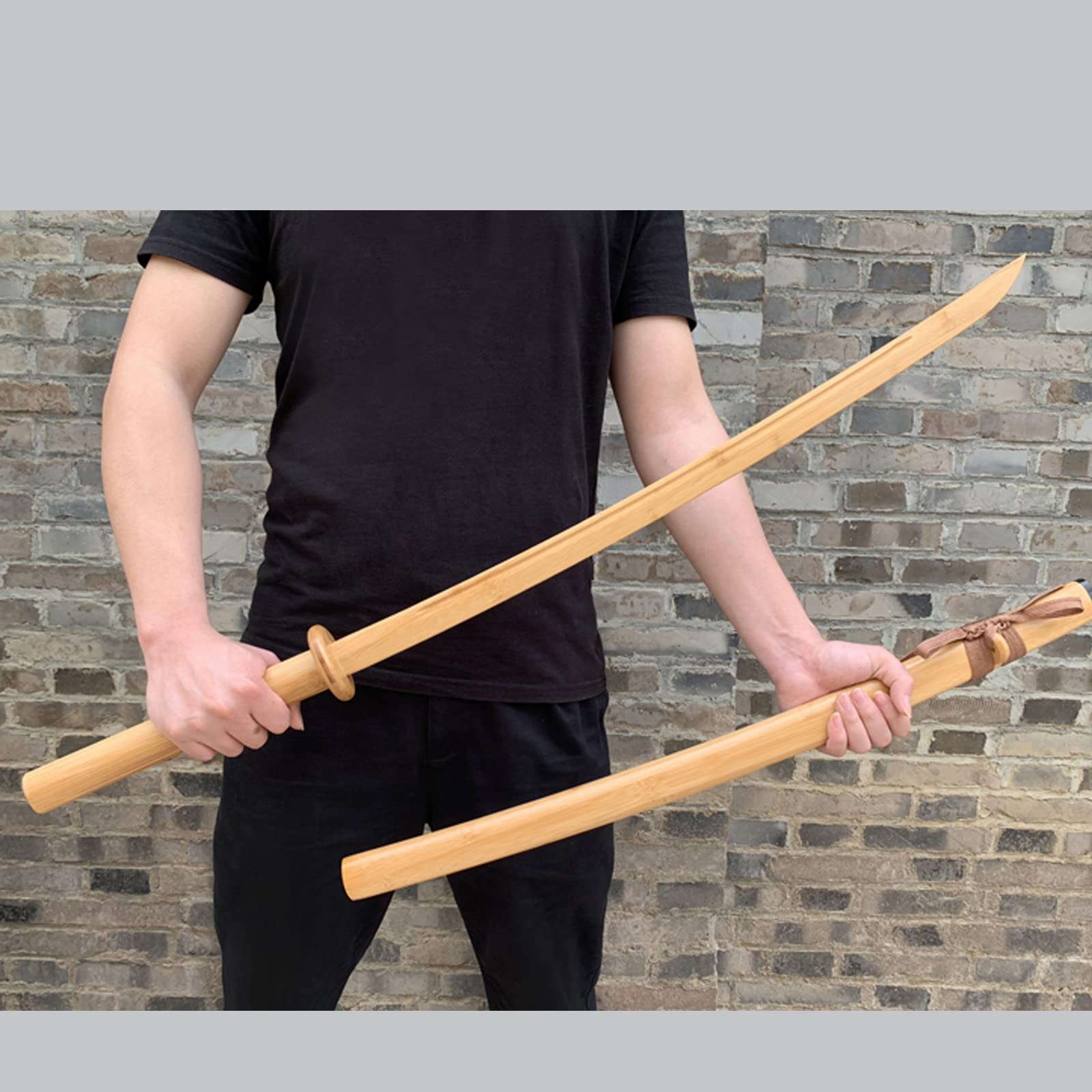 Amazon | 鞘付き手作り木刀、居合道刀、刀の練習、パーティー、展示