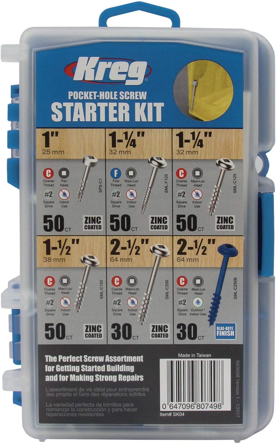 70% Off Everything Kreg Pocket-Hole Jig 320 with Screw Kit and Clamp (3 Items)