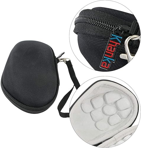 Miniatura 4 de khanka Estuche de viaje duro de repuesto para mouse inalámbrico Logitech G604 Lightspeed para videojuegos