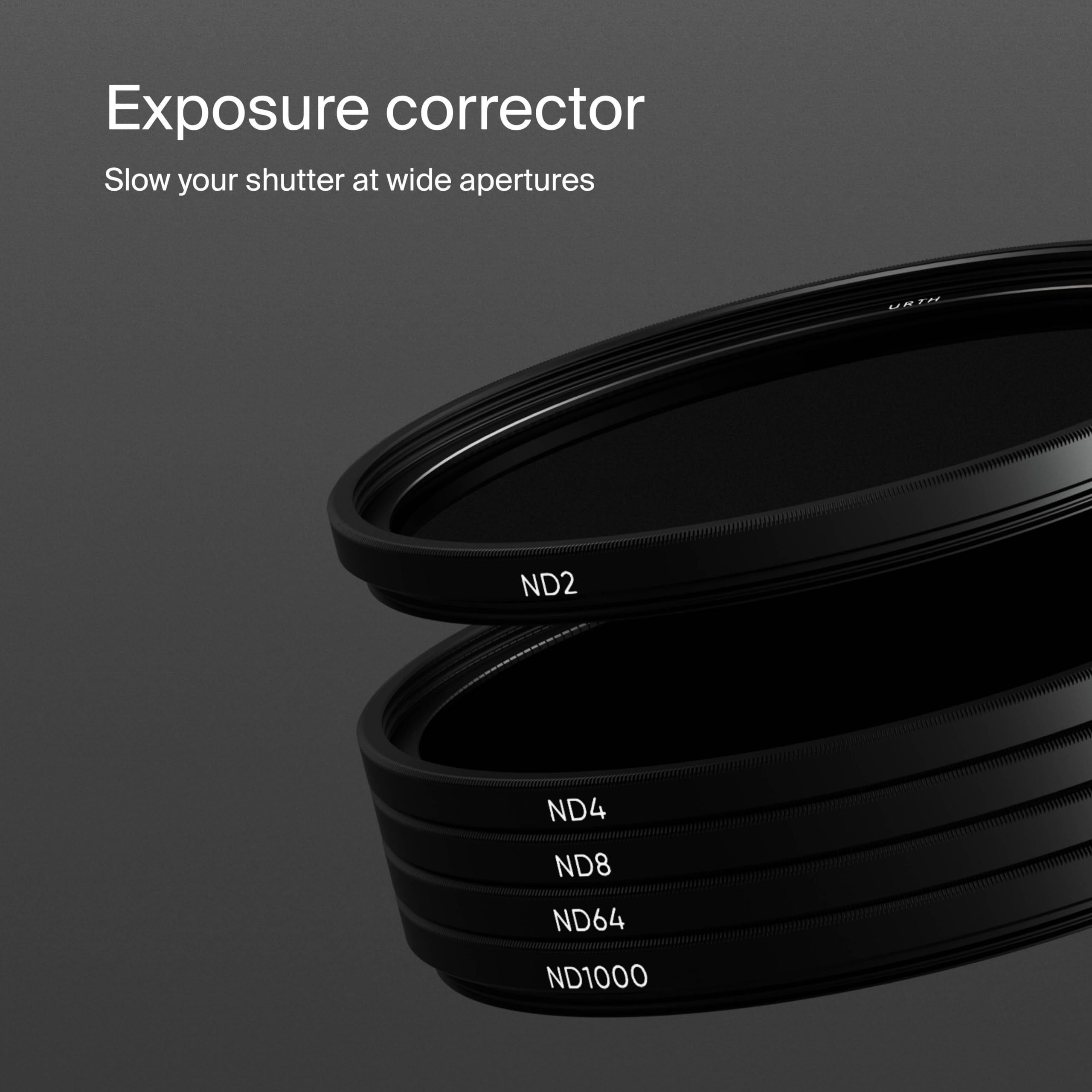 Amazon | Urth 77mm ND2, ND4, ND8, ND64, ND1000 レンズ 