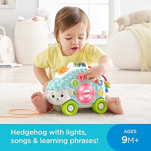 Miniatura 3 de Fisher-Price Linkimals Happy Shapes Erizo - Juguete educativo interactivo con música y luces para bebés a partir de 9 meses multicolor