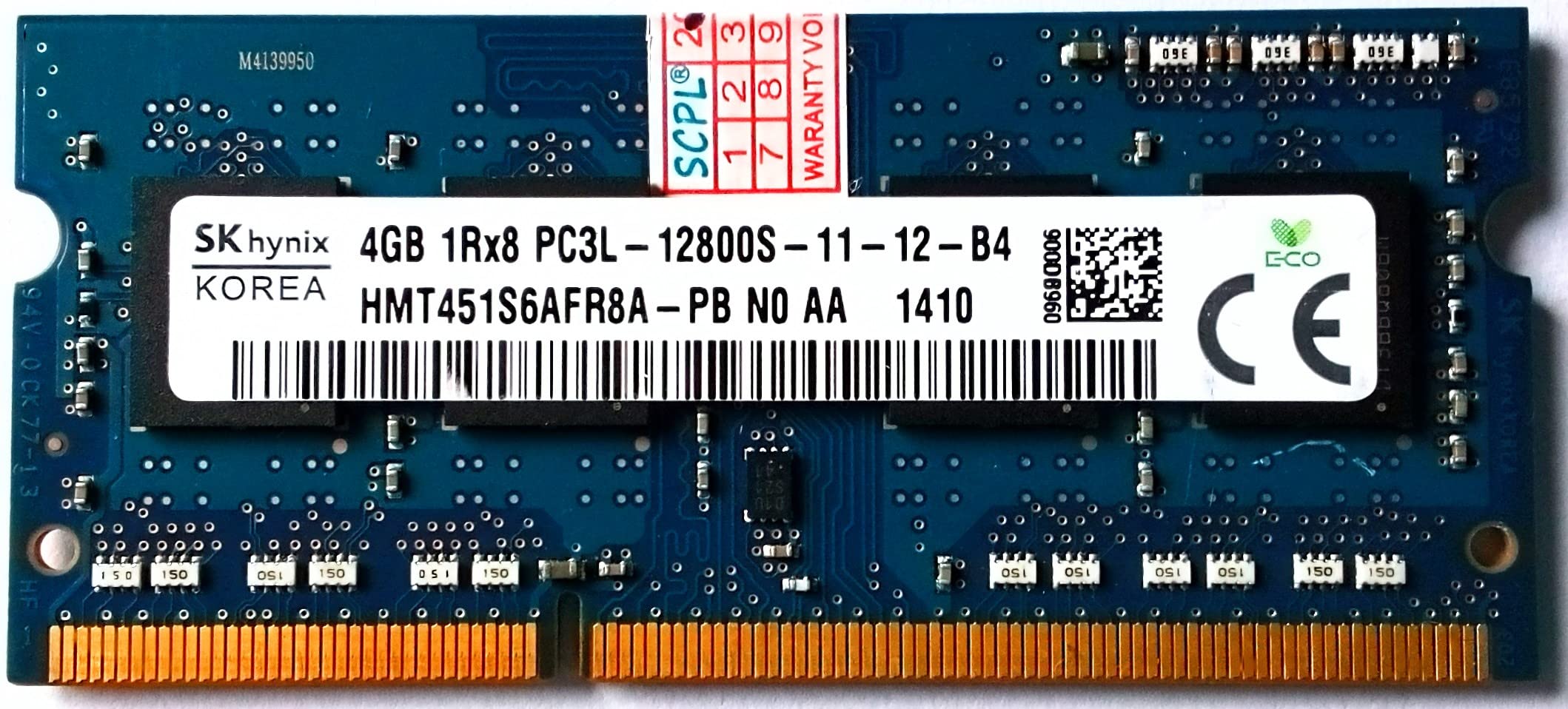 Hynix 4GB DDR3 RAM 1600 MHz for Laptop with 3 Years Warranty (NOT for Desktop)