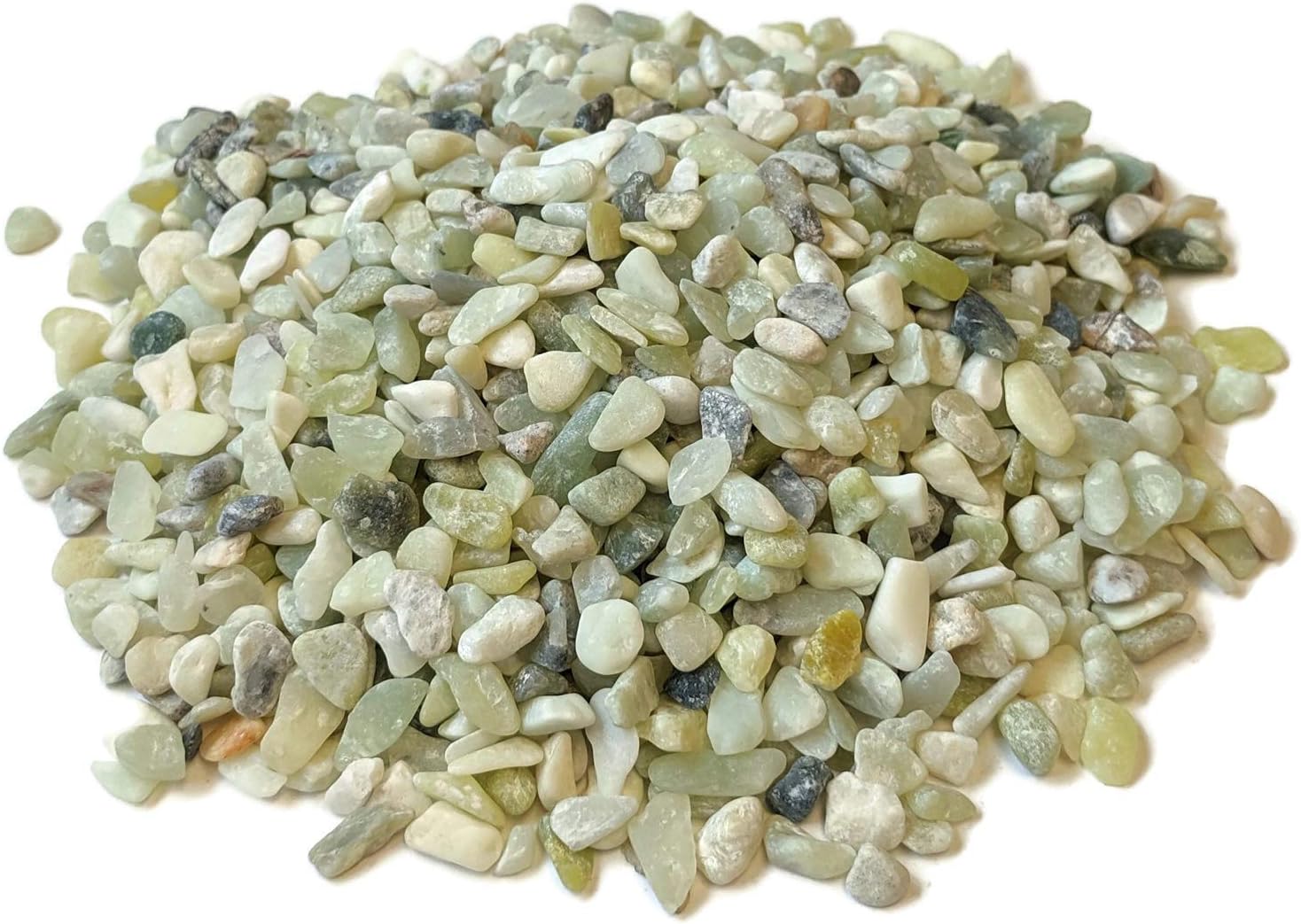 Midwest Hearth Decorative Jade Bean Pebbles 1/5" Size (10-lb Bag)