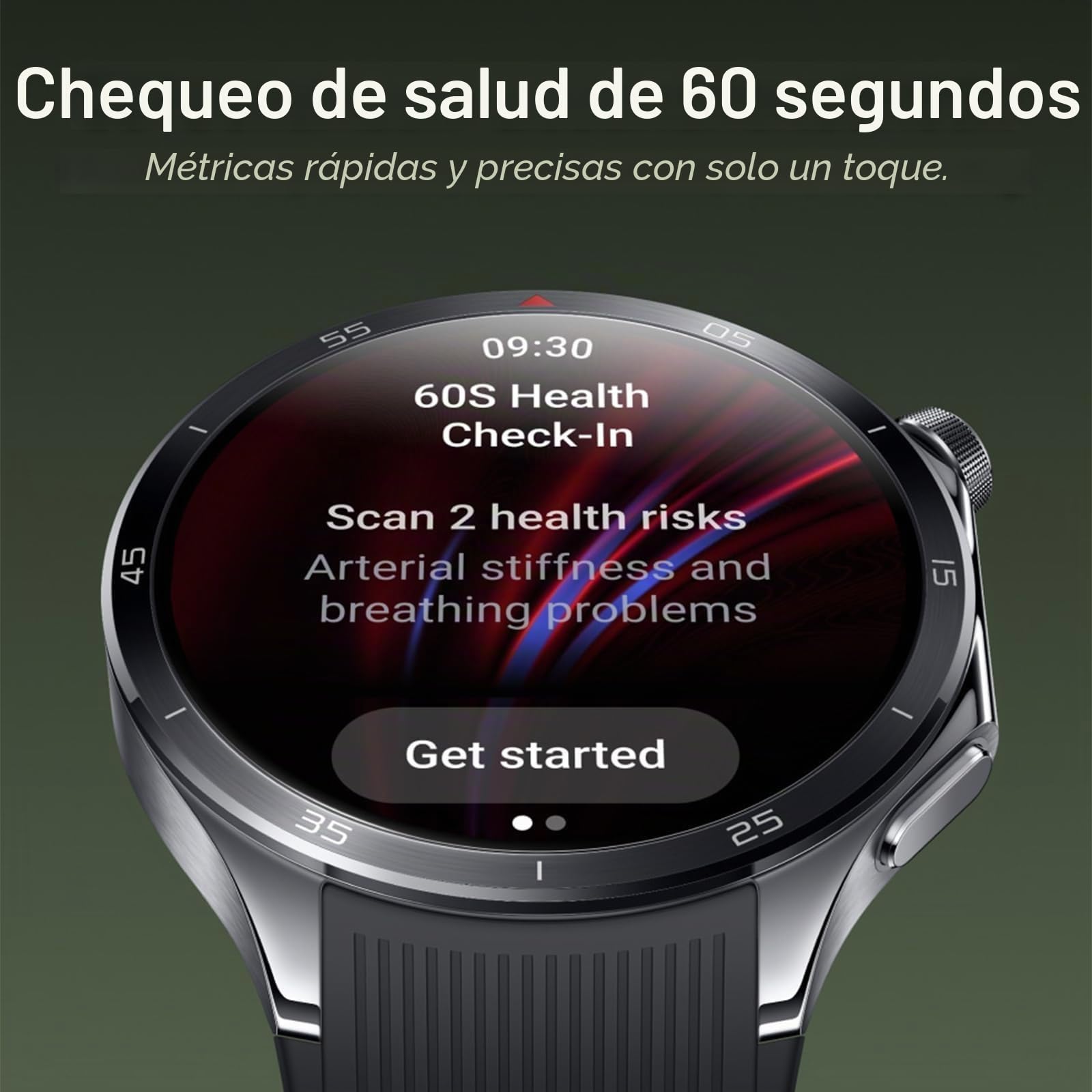 OnePlus Reloj Inteligente 3, Pulsera de 22 mm, Pantalla LTPO de 1,5", Carga rápida, duración de 120 Horas, 100 Modos Deportivos, Seguimiento GPS de Doble frecuencia, Balance de Salud 60 Segundos