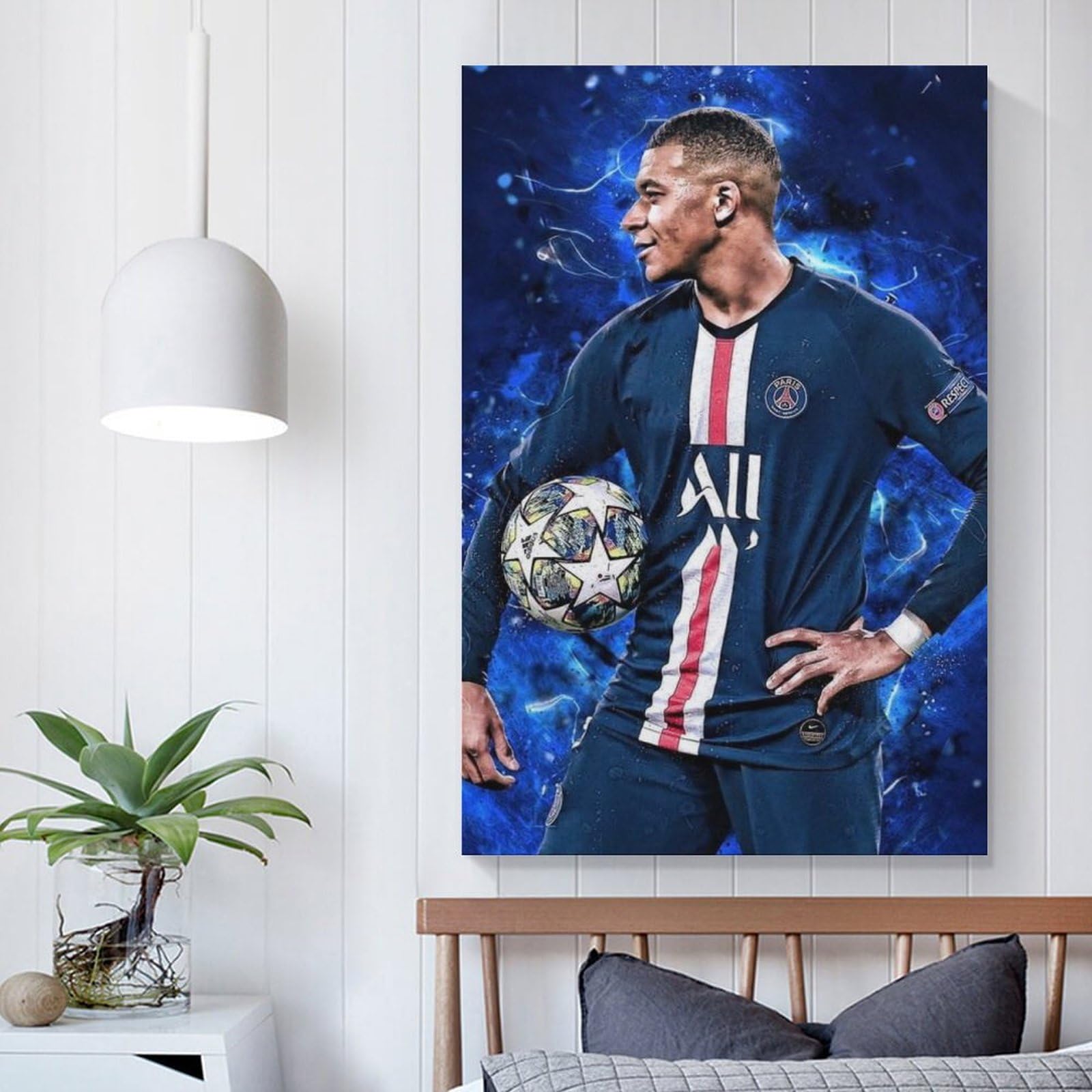 Amazon.co.jp: サッカーキリアンエムバペポスターアートパネル