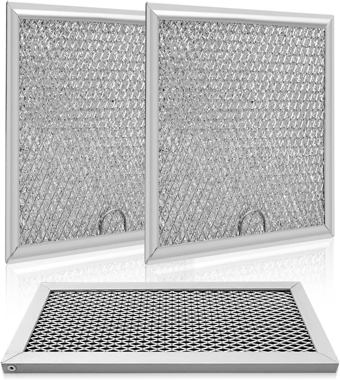 Microwave Charcoal and Grease Filter Fit for Samsung ME19R7041FS, ME19R7041FS/AA, ME19R7041FT, ME19R7041FT/AA, ME19R7041FB, ME19R7041FB/AA