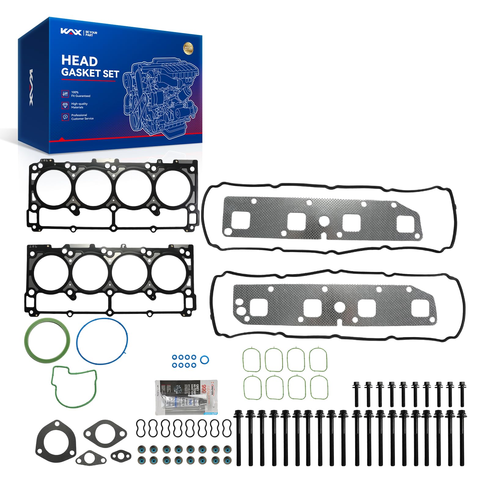 KAX Head Gasket Set for Dodge Ram 1500 2500 2003-2008 5.7L