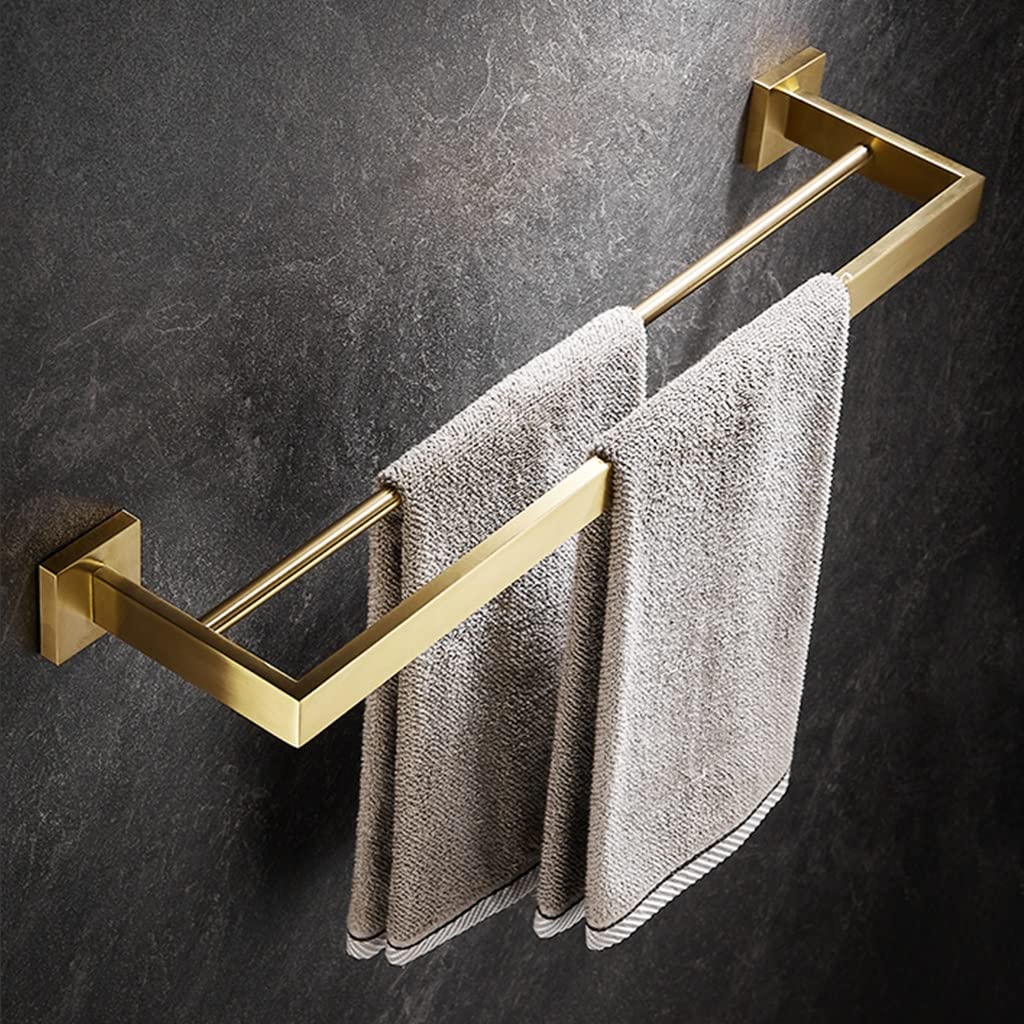 Étagères et porte-serviettes double levier pour salle de bain