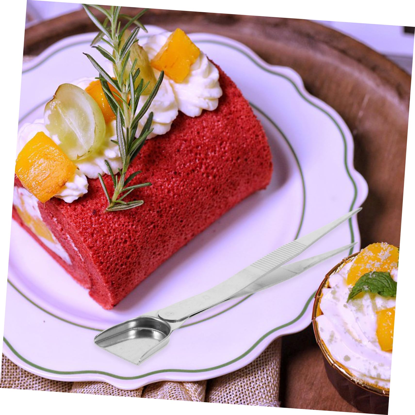 PRETYZOOM 5sets Strumenti per Decorazione Torte Pinzette e Articoli Alluminio per Decorazioni Cake Design e Gioielli Utensili Multifunzione per Cake Decorating e Creazioni