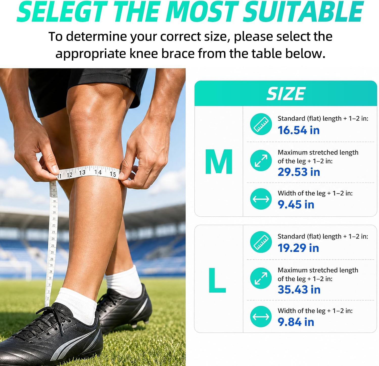 Aegend Soccer Leg Sleeves for Grip Socks, Compression Shin Guard Sleeves