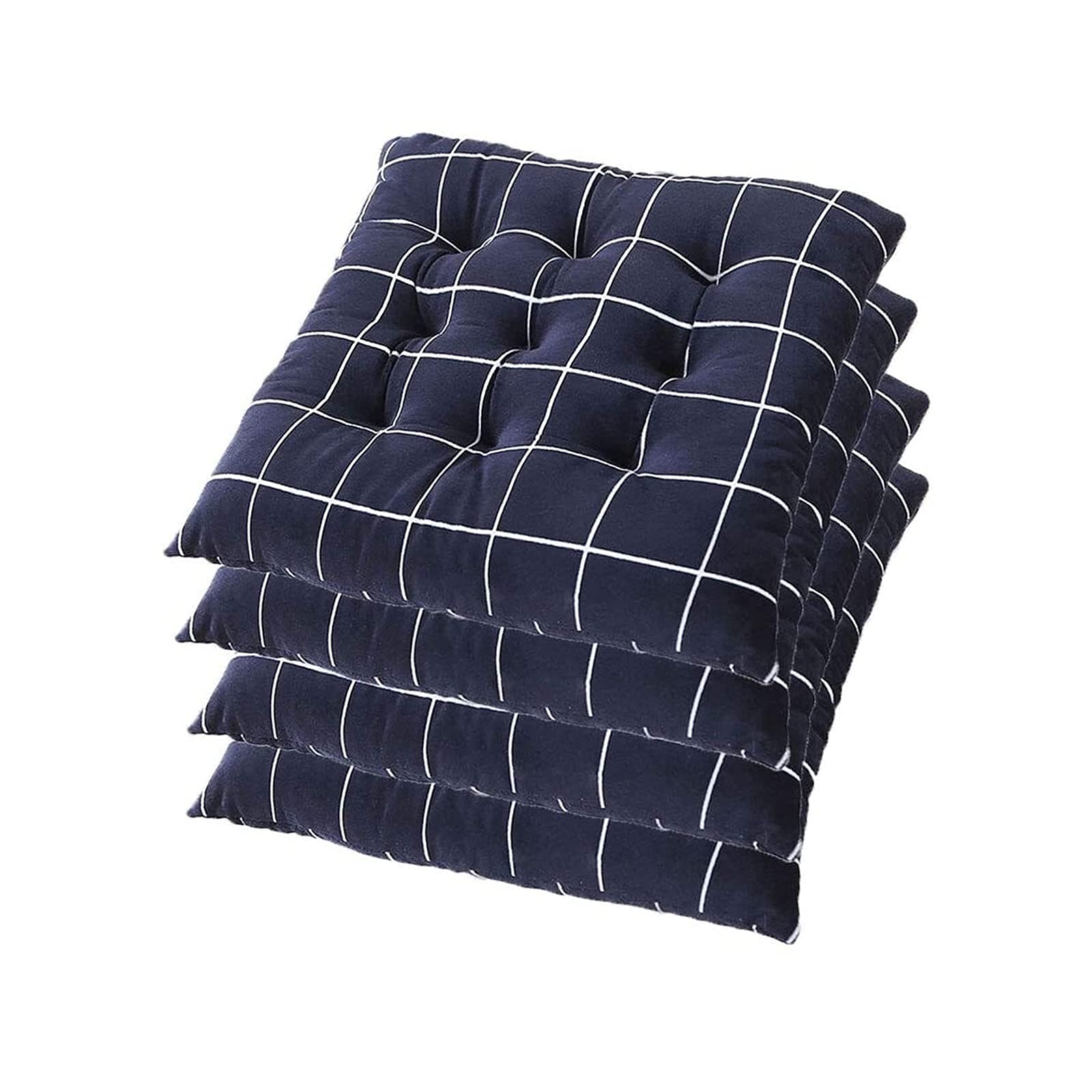 Coussin de chaise lavable offrant une douceur supérieure lot de 4