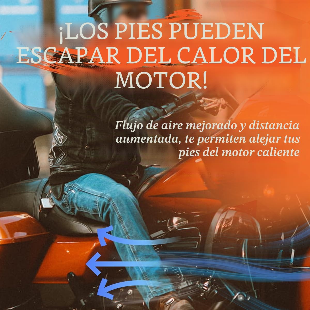 FOVPLUE Estriberas de carretera de 1.25 pulgadas, clavijas ajustables en ángulo largo con soportes para Harley Touring Street Glide Electra Glide Road King Softail CVO Dyna Trike VRSC Sportster con