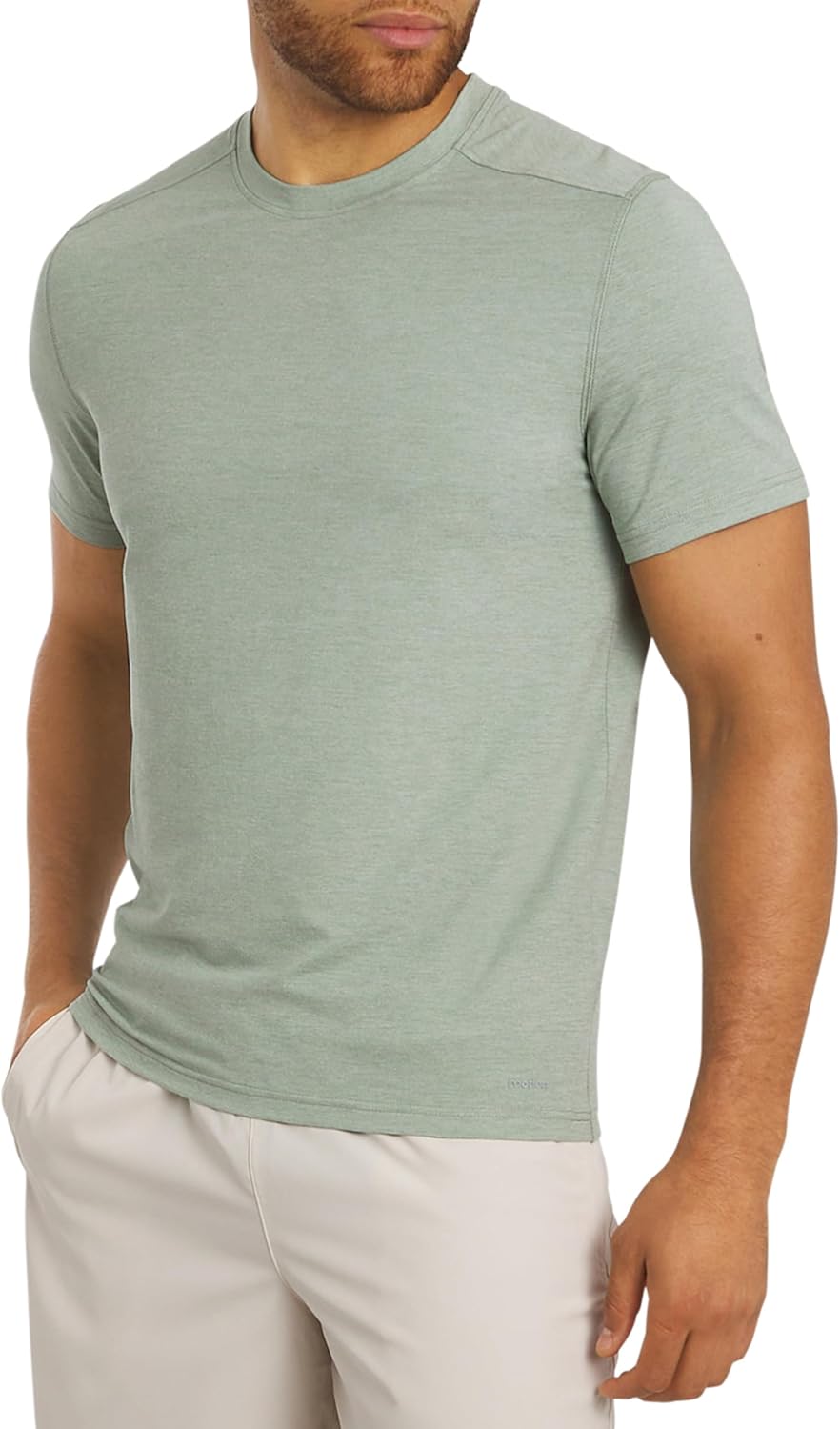 Motion Men's Slim Fit Tee Active Performance and Everyday Super Soft Stretchable T-Shirt (S-XL)