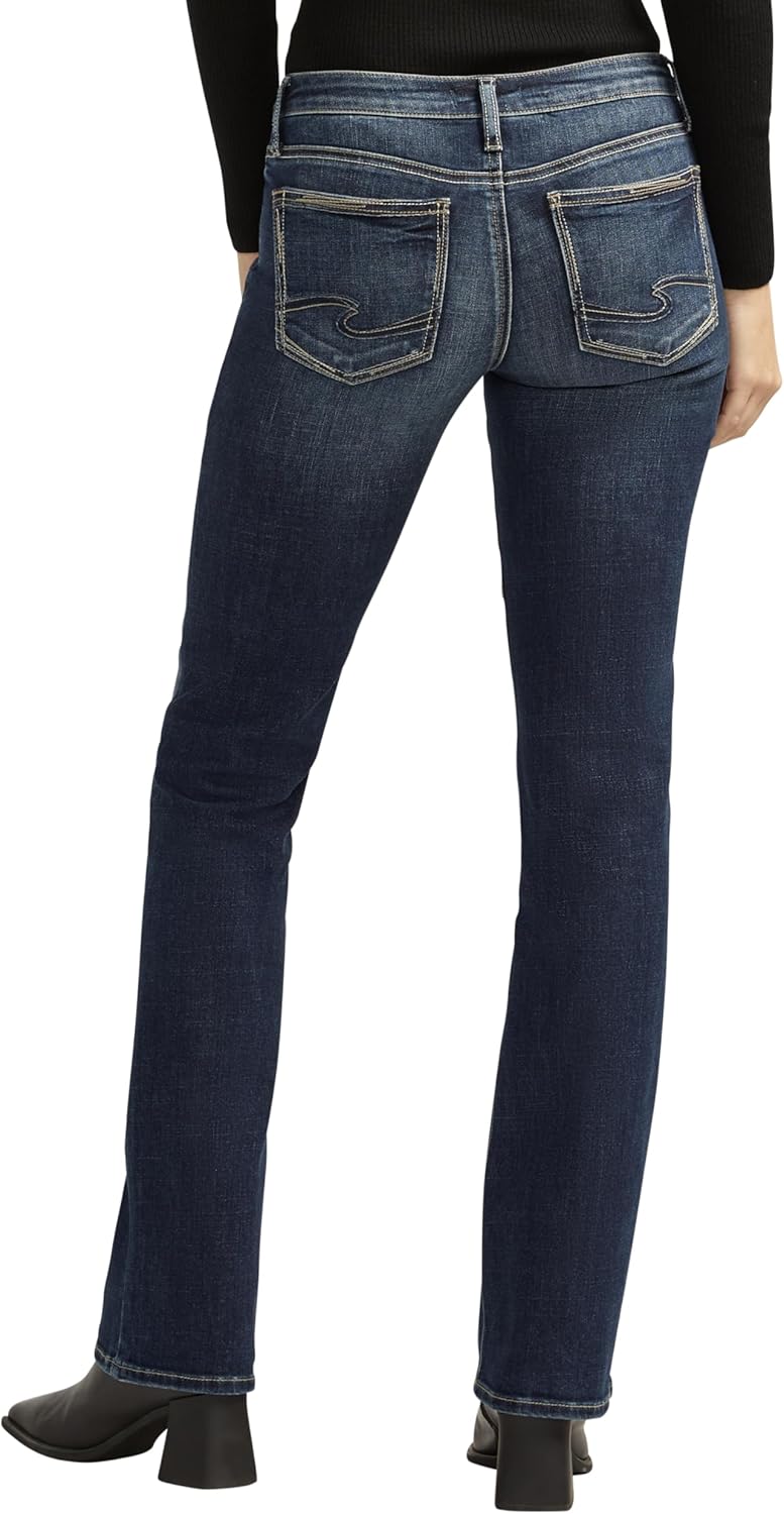 Silver Jeans Co. Women’s Tuesday Low Rise Slim Bootcut Jeans
